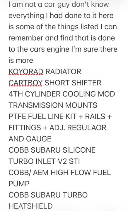 2017 Subaru Impreza WRX 4th Gen - Image 6 of 8