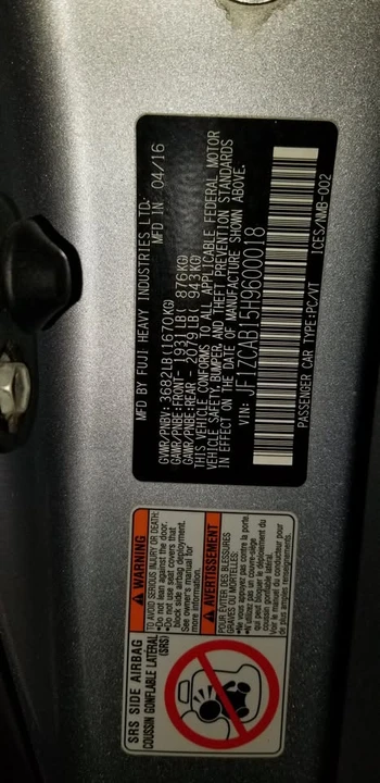 2017 Subaru BRZ 1st Gen - Image 6 of 6