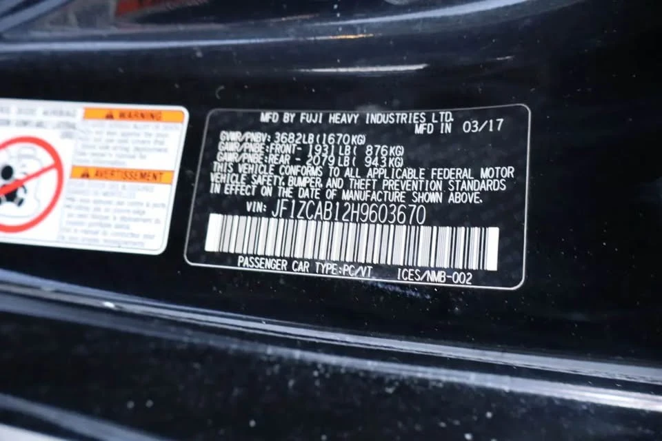 2017 Subaru BRZ 1st Gen - Image 16 of 16