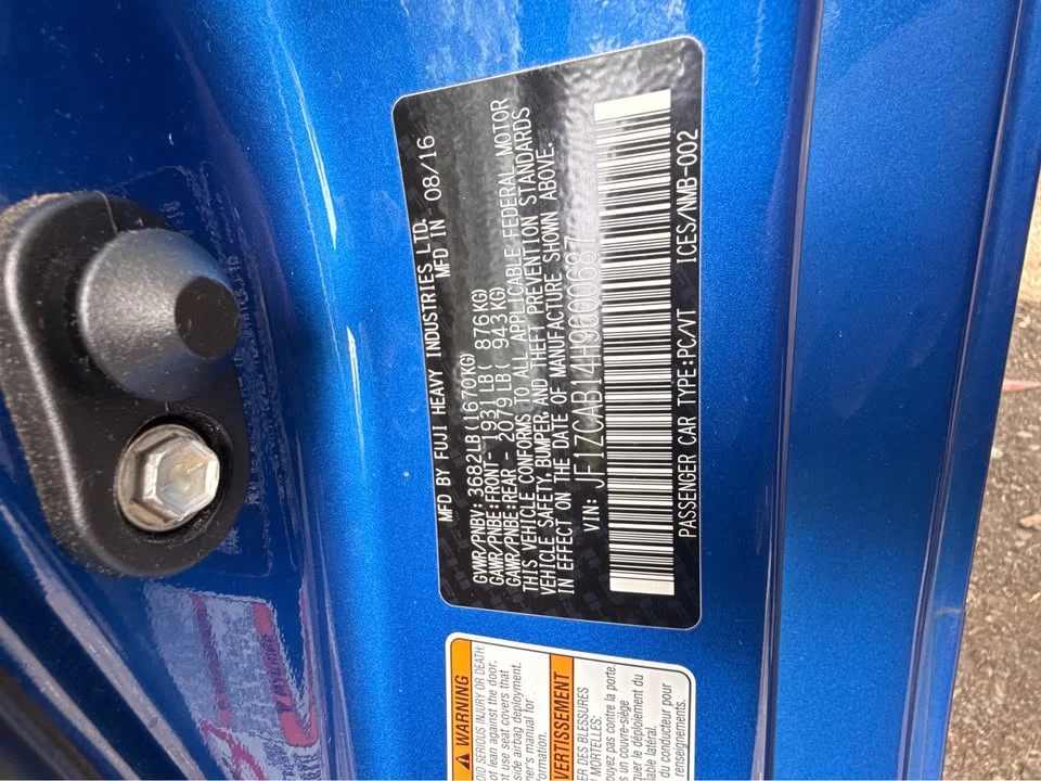2017 Subaru BRZ 1st Gen - Image 14 of 16