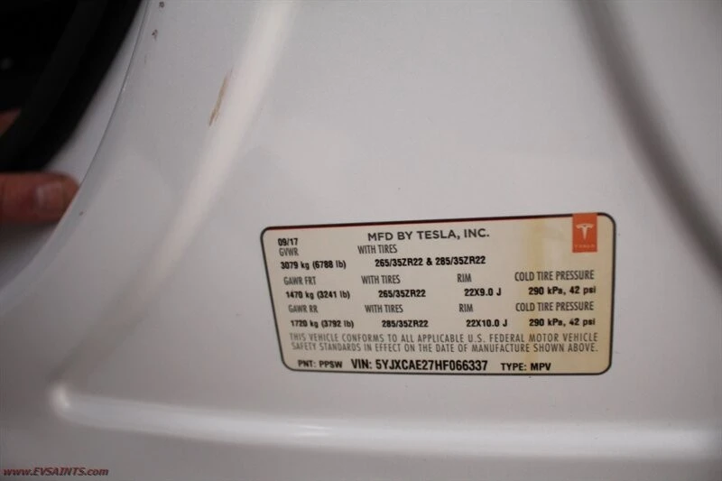 2017 Tesla Model X - Image 21 of 21