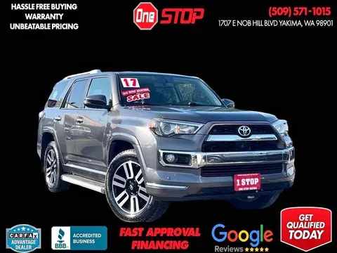 2017 Toyota 4Runner Limited Sport Utility 4D