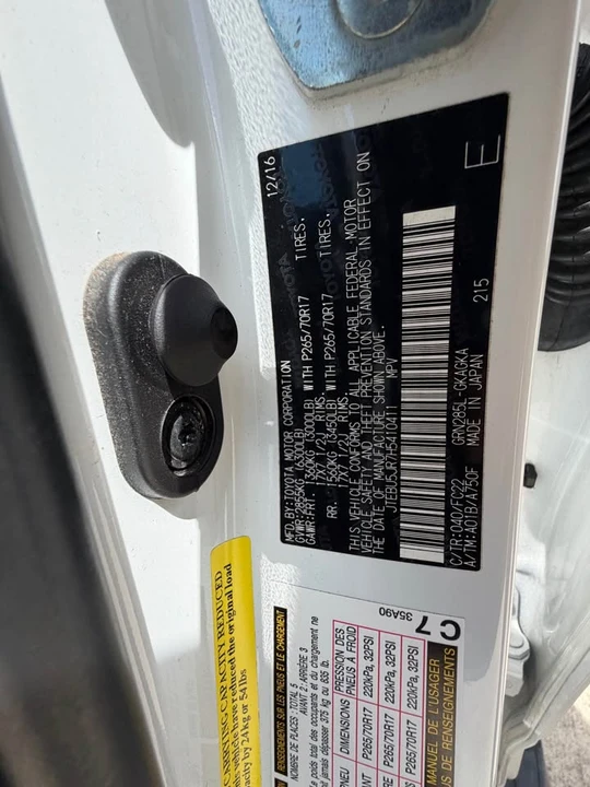 2017 Toyota 4Runner 5th Gen - Image 20 of 21