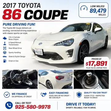 2017 Toyota 86 GT