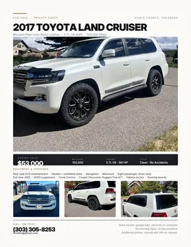 2017 Toyota Land Cruiser