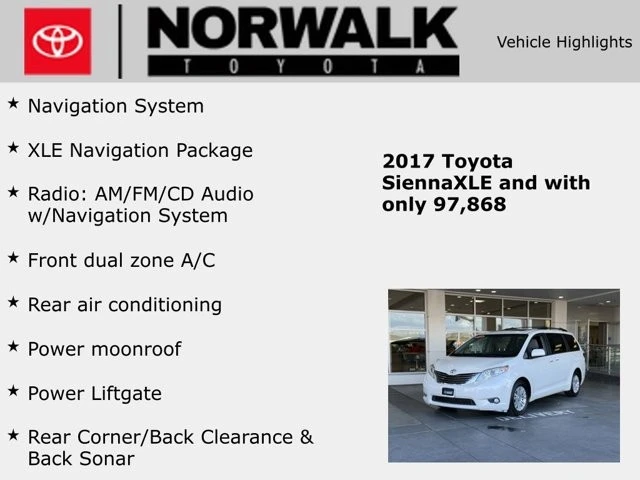 2017 Toyota Sienna 3rd Gen - Image 10 of 21