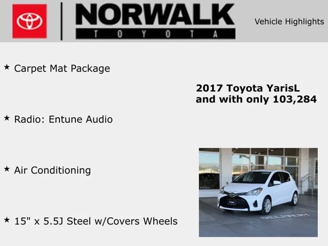 2017 Toyota Yaris - Image 10 of 21
