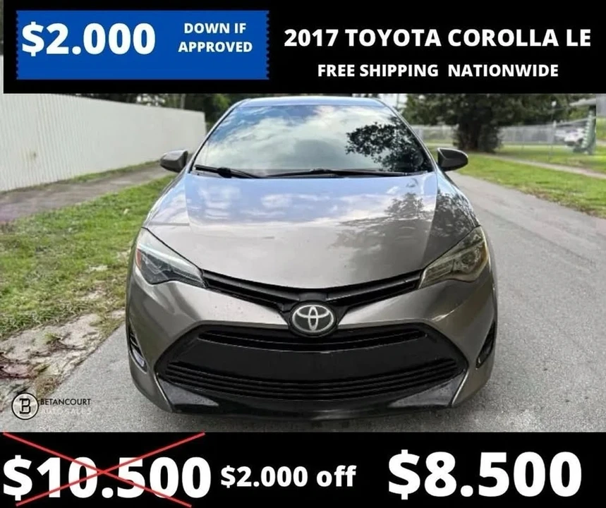 2017 Toyota Corolla 11th Gen - Image 2 of 20