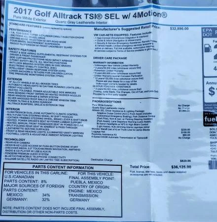 2017 Volkswagen Golf Mk7 - Image 4 of 5