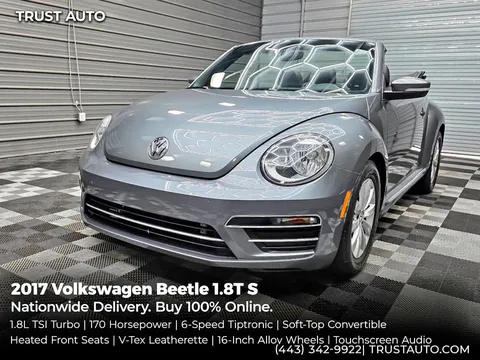2017 Volkswagen Beetle 1.8T S Convertible