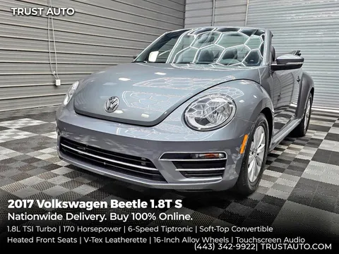 2017 Volkswagen Beetle 1.8T S Convertible