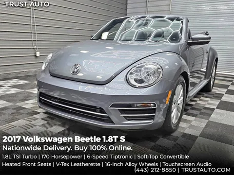 2017 Volkswagen Beetle 1.8T S Convertible