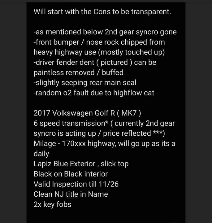 2017 Volkswagen Golf R Mk7 - Image 2 of 20