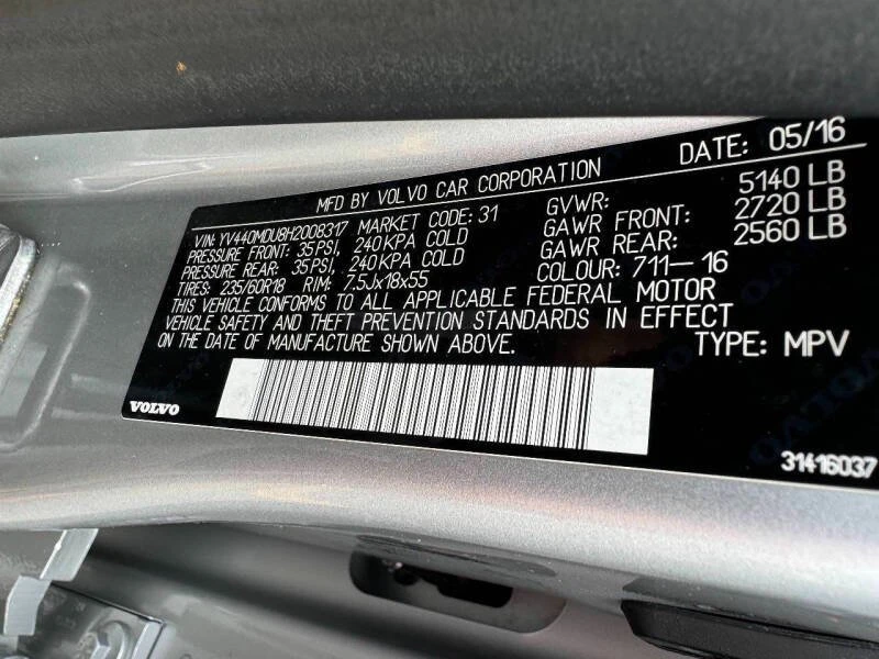 2017 Volvo XC60 1st Gen - Image 9 of 9