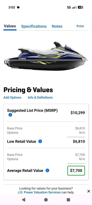 2017 Yamaha - Image 2 of 2