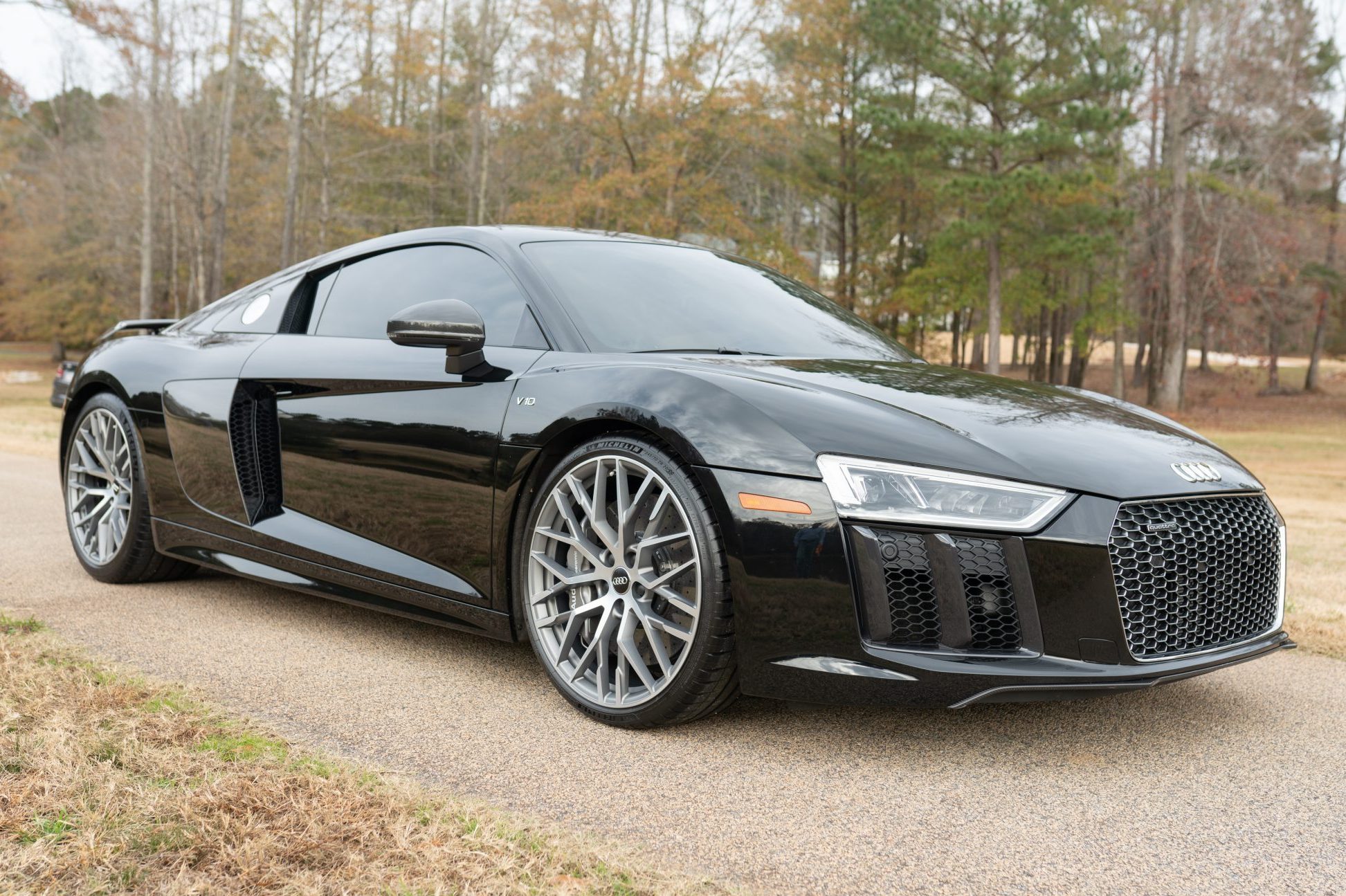 8,500-Mile 2017 Audi R8 V10 Plus Coupe