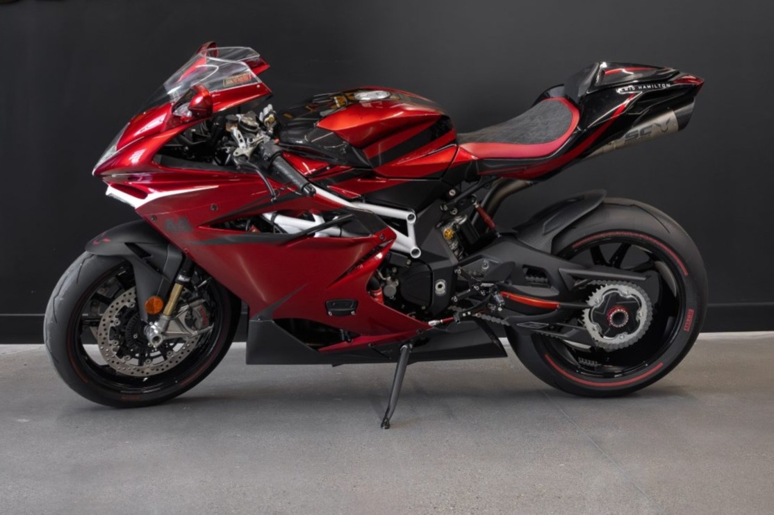 20-Mile 2017 MV Agusta F4 Lewis Hamilton Edition