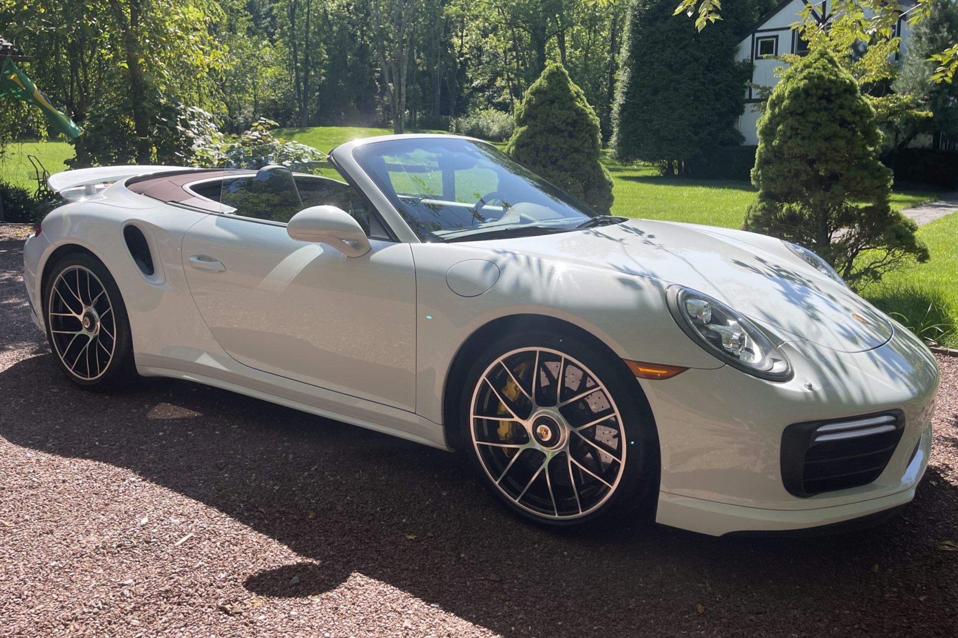 22k-Mile 2017 Porsche 911 Turbo S Cabriolet