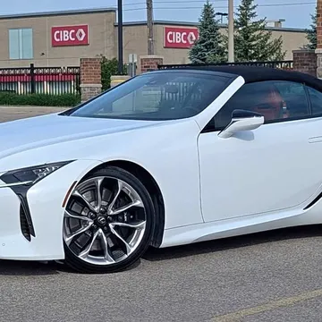 Lexus LC500 OEM Wheels and Tires