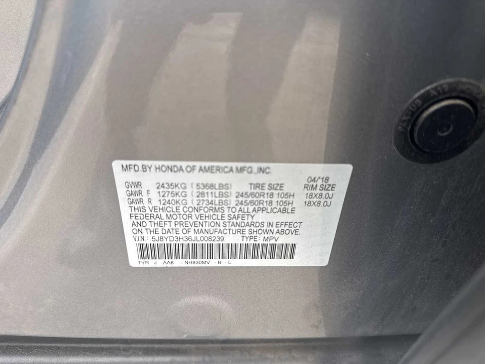 2018 Acura MDX 3rd Gen - Image 10 of 10