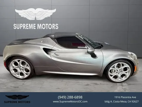 2018 Alfa Romeo 4C Spider