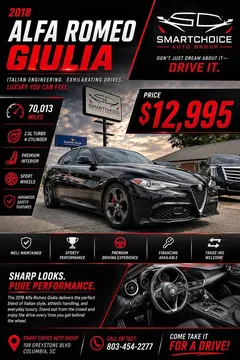 2018 Alfa Romeo Giulia Ti Sedan 4D
