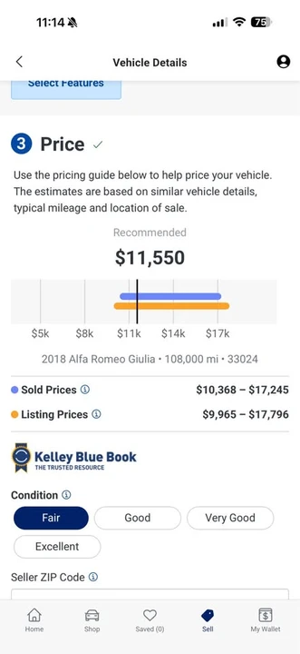 2018 Alfa Romeo Giulia - Image 10 of 20