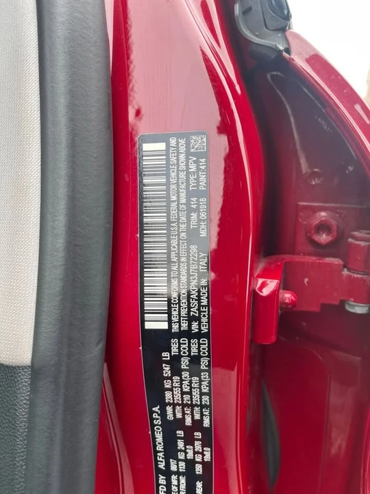 2018 Alfa Romeo Stelvio - Image 19 of 20