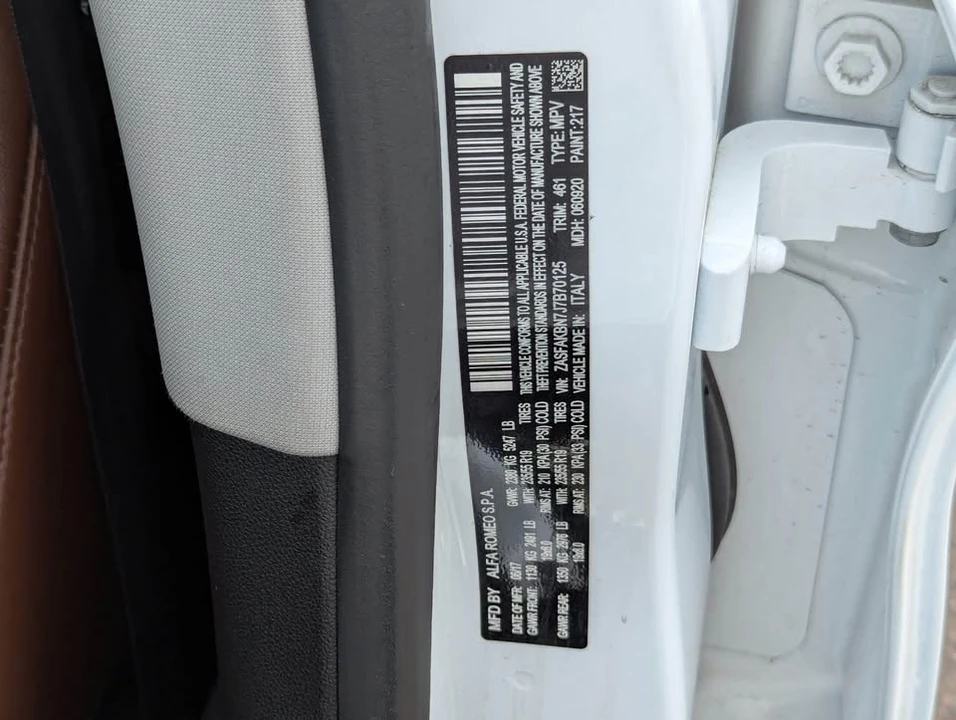 2018 Alfa Romeo Stelvio - Image 20 of 20