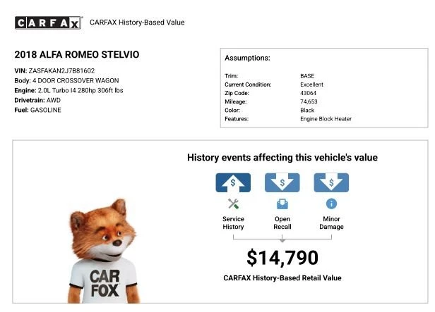 2018 Alfa Romeo Stelvio - Image 15 of 19
