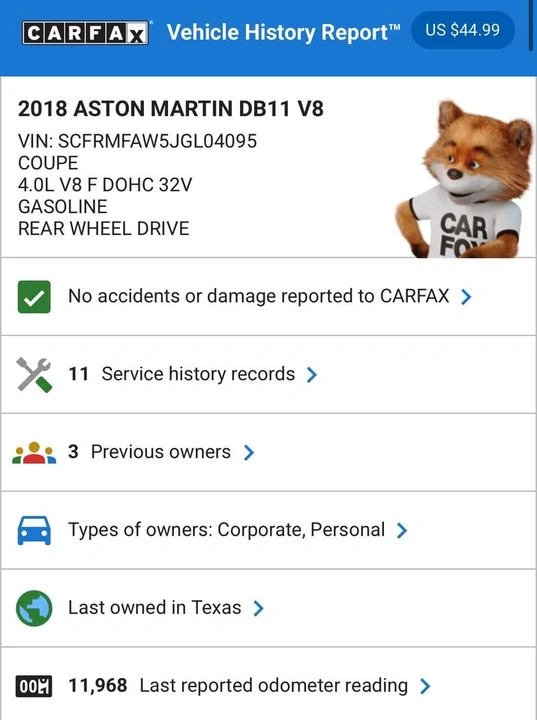 2018 Aston Martin DB11 V8 - Image 2 of 20