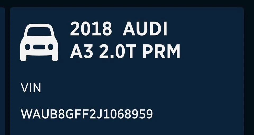 2018 Audi 8V A3 - Image 10 of 10