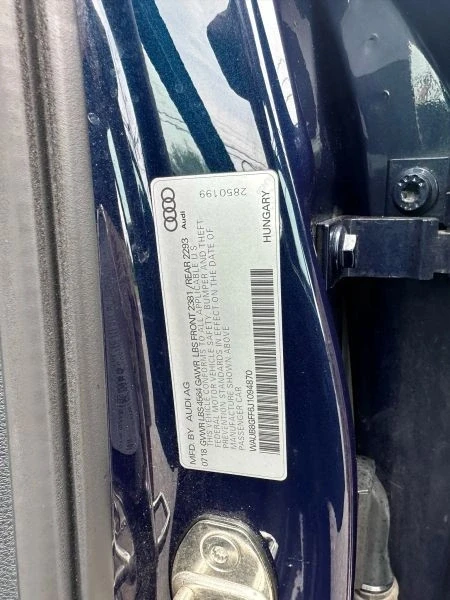 2018 Audi 8V A3 - Image 11 of 12
