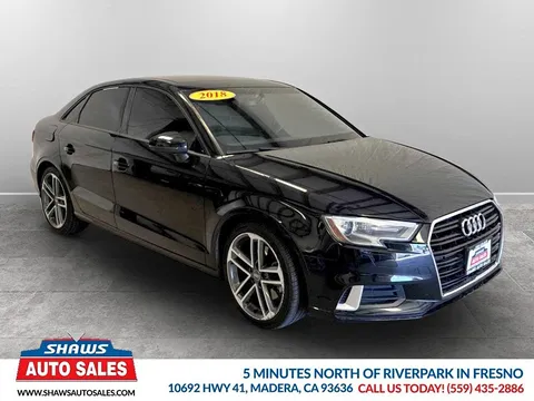 2018 Audi A3 Sedan 2.0 TFSI Premium FWD