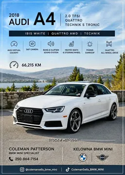 2018 Audi A4 Technik
