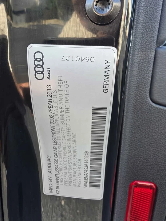 2018 Audi B9 A4 - Image 10 of 18