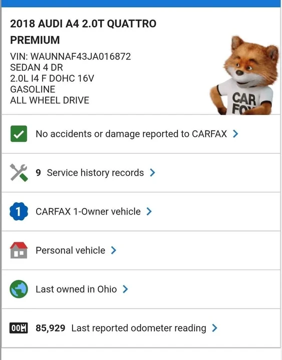 2018 Audi B9 A4 - Image 3 of 17