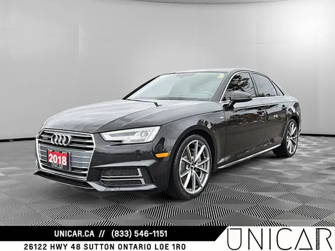 2018 Audi A4 Quattro Progressiv
