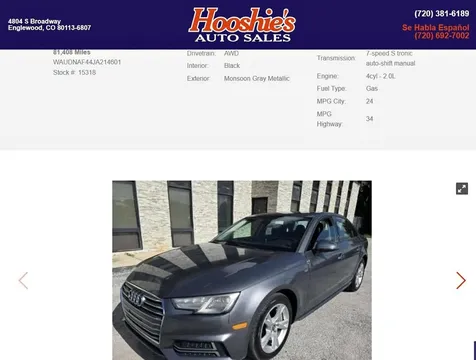2018 Audi A4 Tech Premium 2.0T Quattro