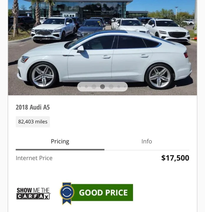 2018 Audi B9 A5 - Image 2 of 20
