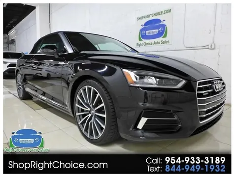 2018 Audi A5 Premium Plus Cabriolet Quattro