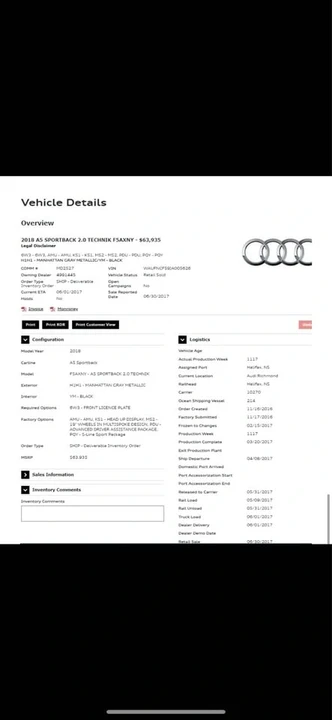 2018 Audi B9 A5 - Image 2 of 19