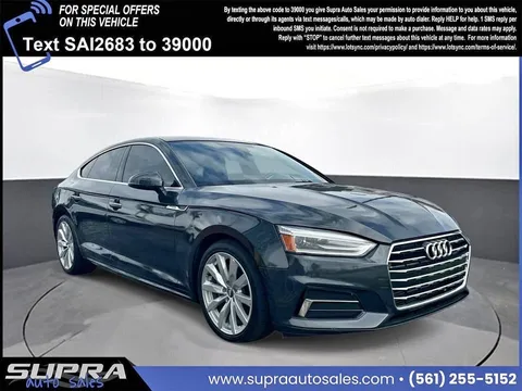 2018 Audi A5 Sportback