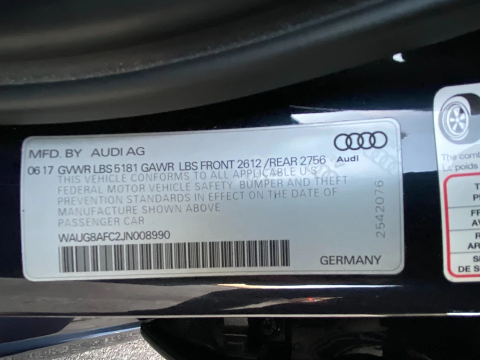 2018 Audi C7 A6 - Image 20 of 21