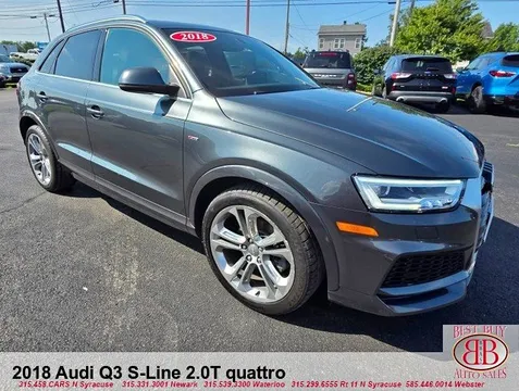 2018 Audi Q3 S-Line 2.0T Quattro