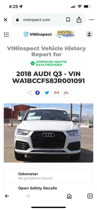 2018 Audi 8U Q3 - Image 12 of 12