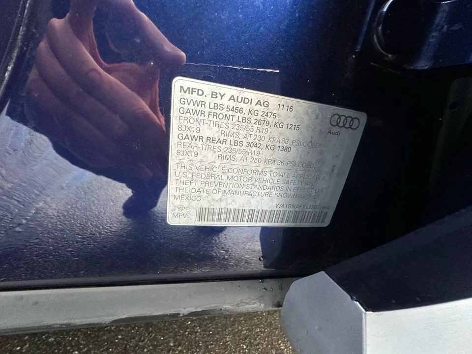 2018 Audi FY Q5 - Image 12 of 21