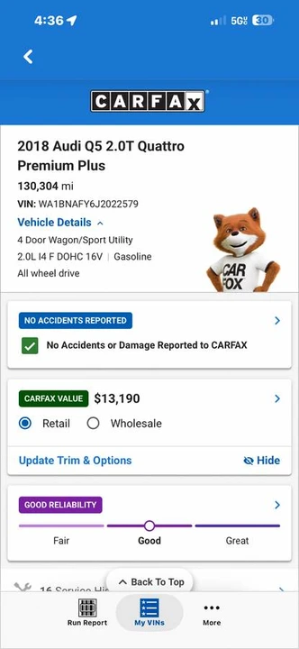 2018 Audi FY Q5 - Image 14 of 14