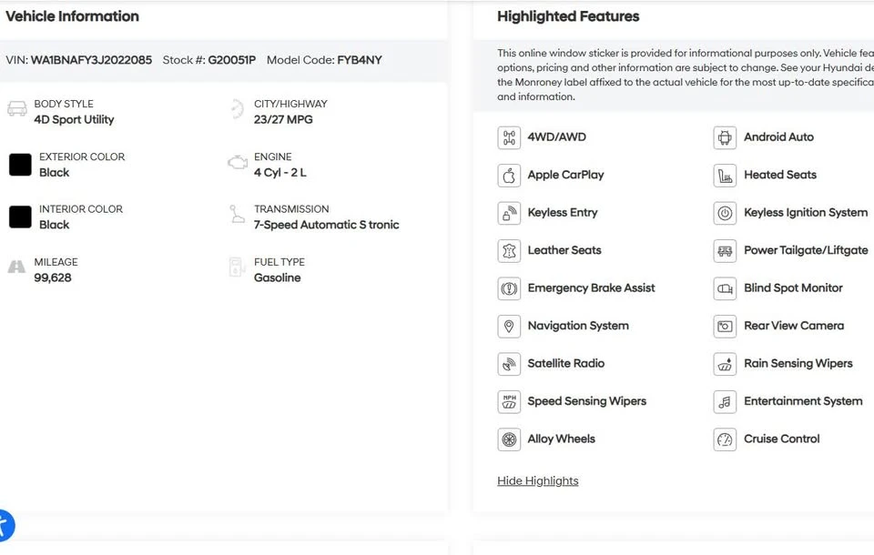 2018 Audi FY Q5 - Image 2 of 10