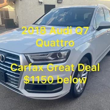 2018 Audi Q7 3.0T Quattro Premium Sport Utility 4D